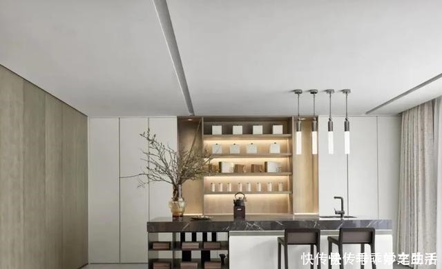 新中式|这才是最美别墅,484㎡新中式之风,里面的庭院水景,太美!