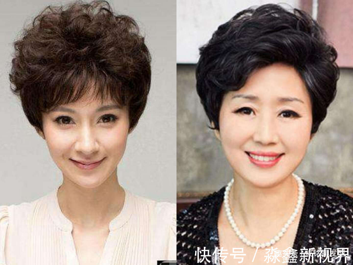 阿姨|六十岁阿姨适合什么发型千万不要选“妈妈头”,会让你更显老!