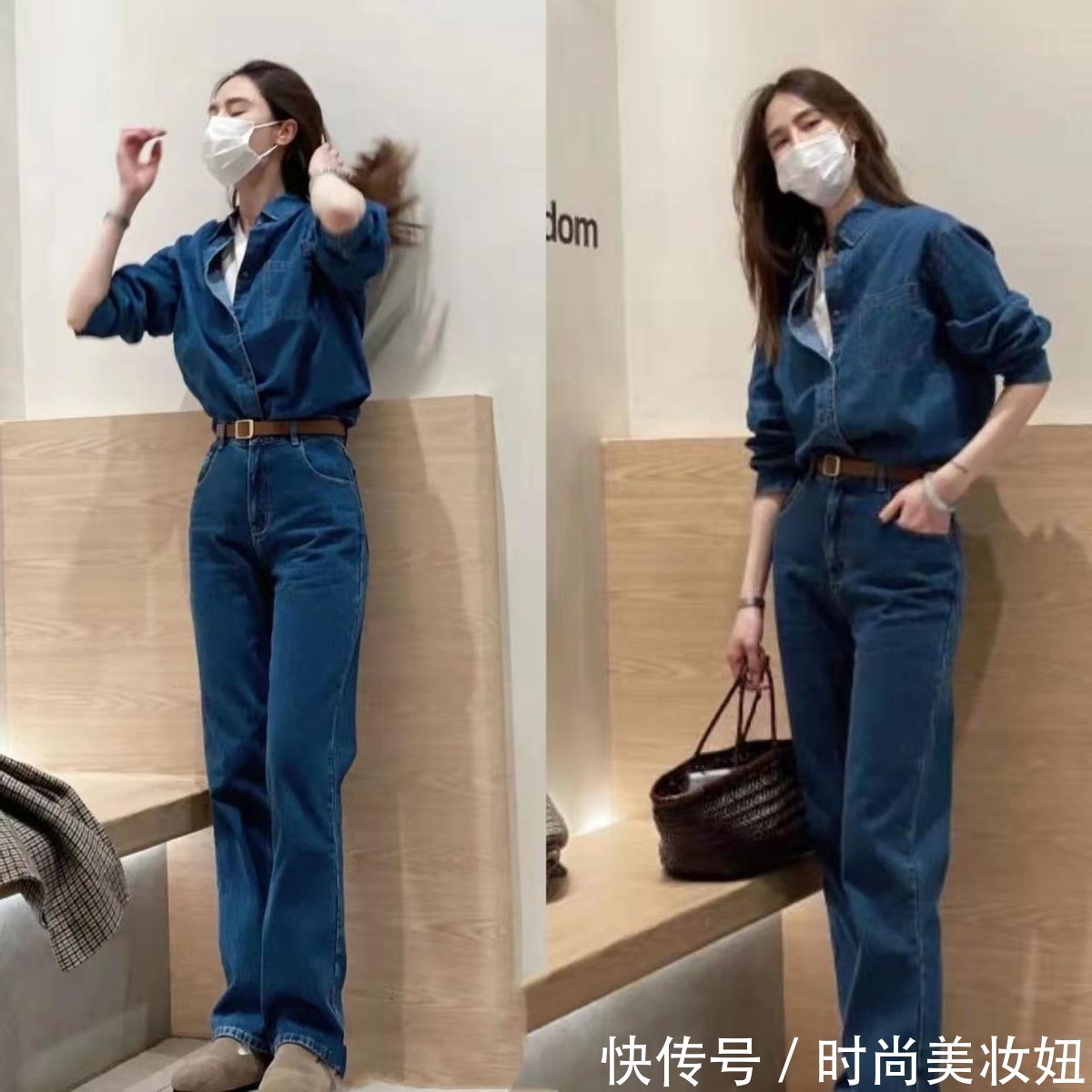 时髦 “蓝色牛仔裤”永不过时,记住几个小技巧,更加高级又时髦