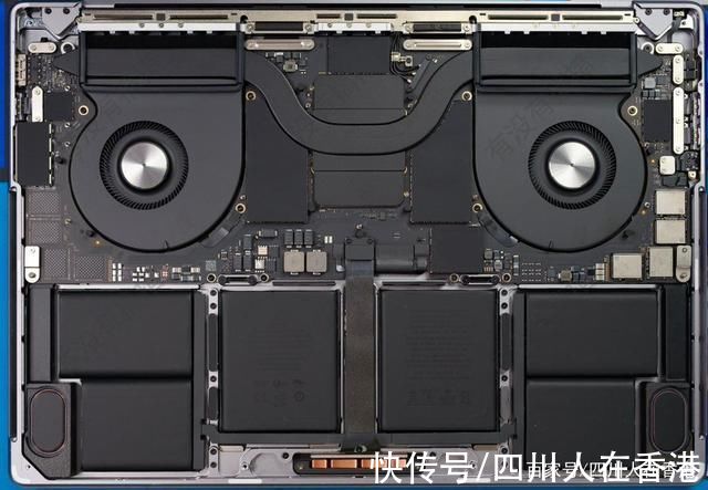 twitter|首个M1 Max MacBook Pro 拆解展示了单热管、双风扇解决方案