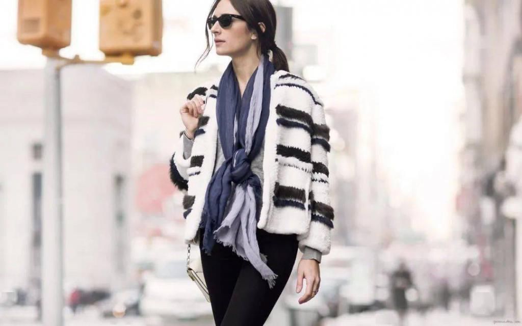 围巾围得好,大衣的潮范儿都可以提升一个level。