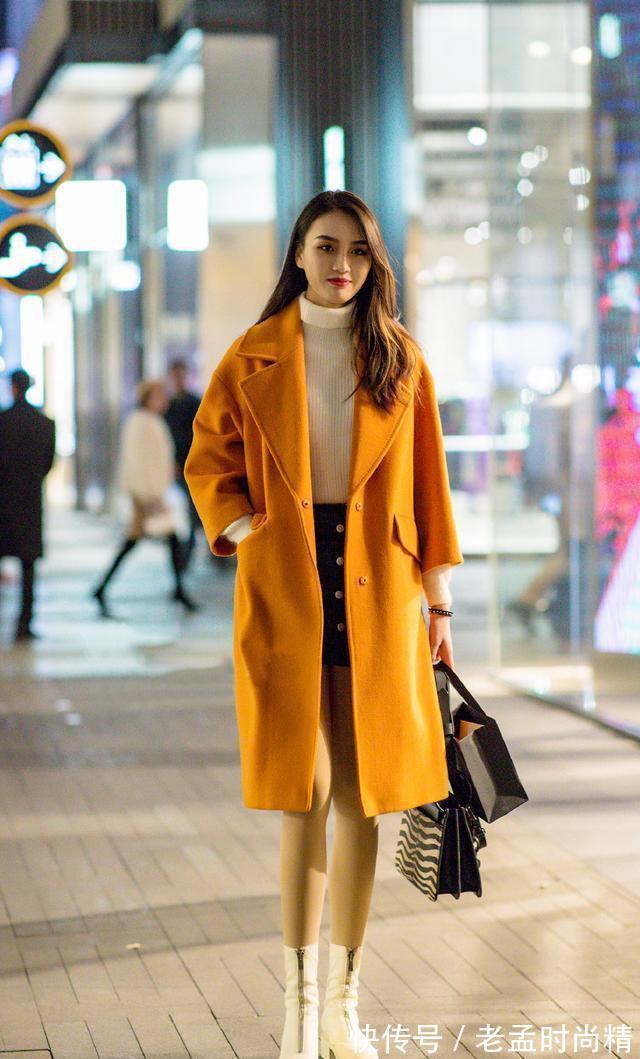 小女生 寒冷的冬天,自带气场的大衣时髦又保暖,小女生也能穿出大气场