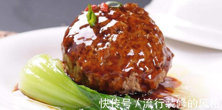 陈醋|红烧狮子头的正宗做法，关键是调肉馅，厨师长教你3招，醇香味浓