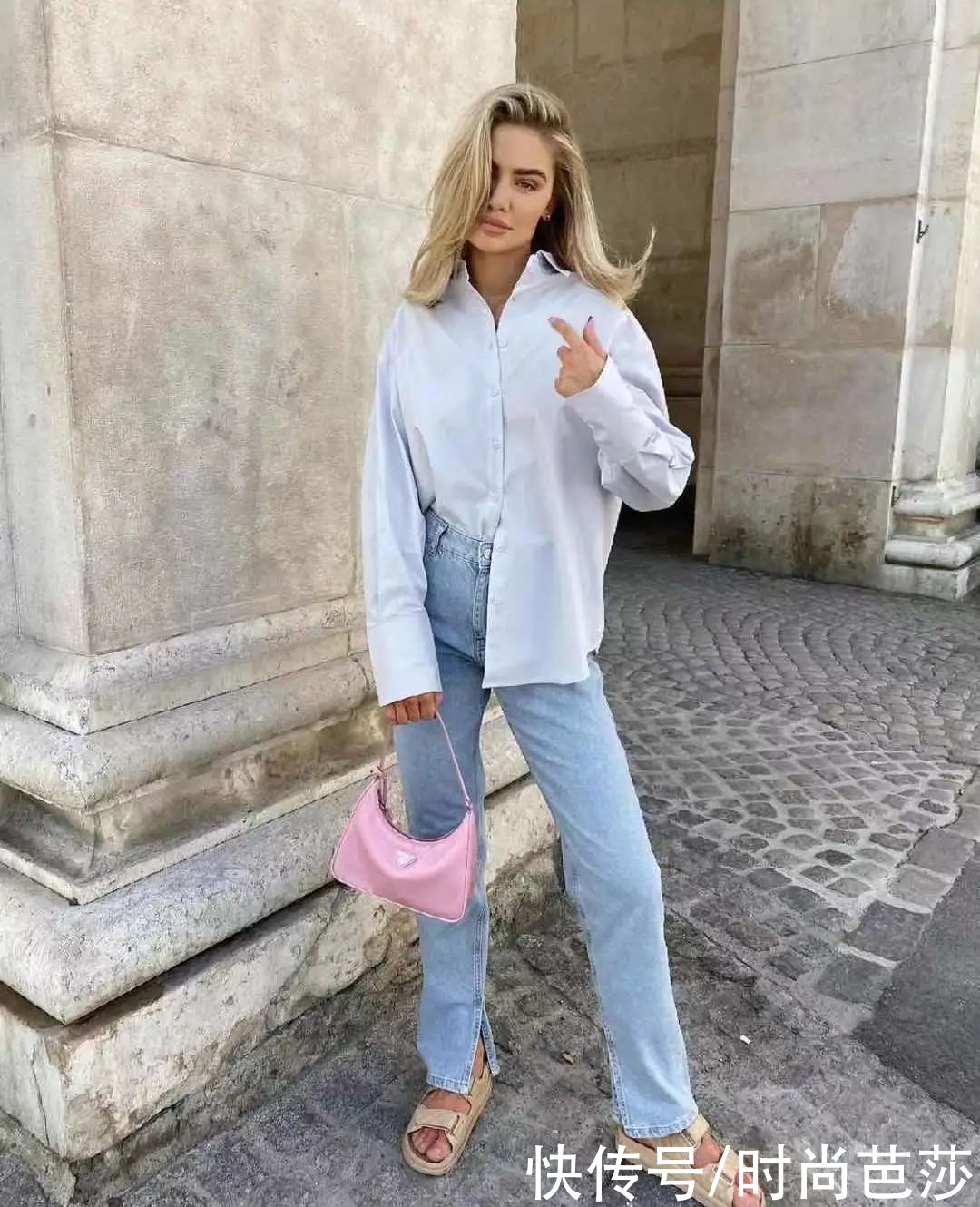 直筒裤|不同腿型的女孩，如何挑到适合自己的裤子？