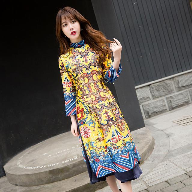 别再追捧日韩服饰啦,其实国风旗袍才是最美的,怎么穿都有范儿