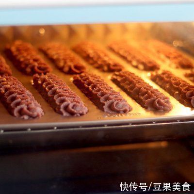 细砂糖|#2021亲子烘焙组——“焙”感幸福#黑穗醋栗曲奇棒