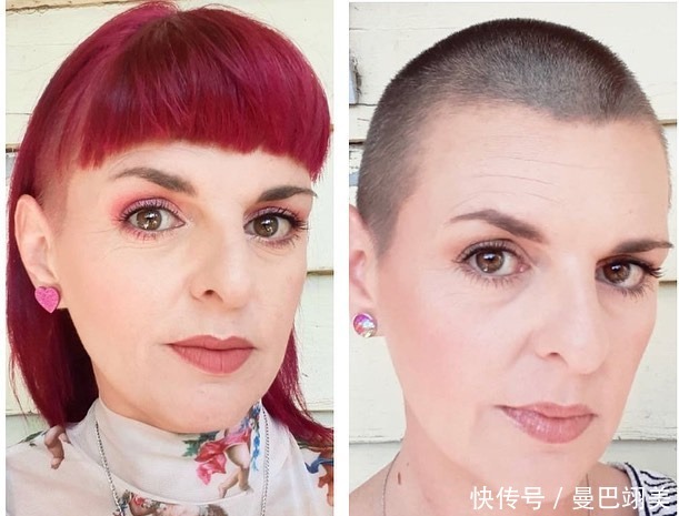 美女|18位美女换发型真大胆,直接剪成小寸头,变化真不小