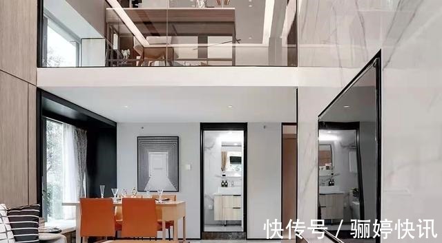 大理石|独身女白领70㎡复式小公寓,两层设计都很迷人,被治愈了!