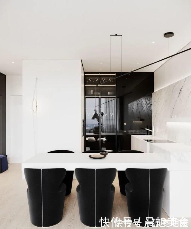 住宅|国外的设计师就是厉害,只用黑白色,就能搭配出最优雅的装修风格