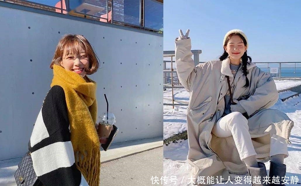 厚外套+高腰裤=冬季最火显高套路，保暖又时尚超显腿长！！