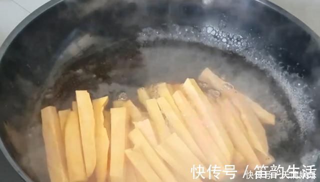 孩子|教你一个红薯的“新吃法”,简单2步搞定,外焦里嫩,孩子很爱吃