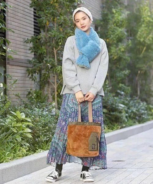 围巾围得好,大衣的潮范儿都可以提升一个level。