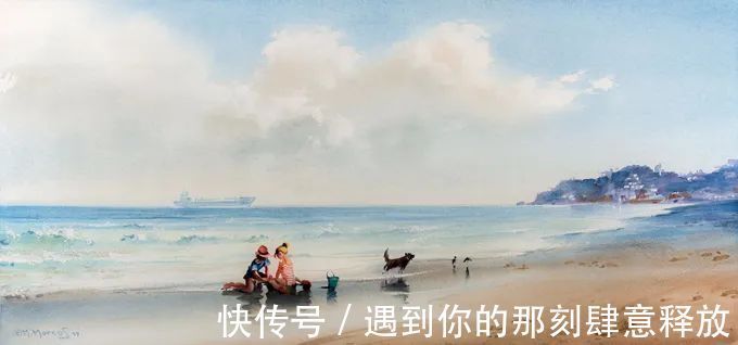 马希尔·摩科斯&优雅浪漫的绘画,太美!真想钻进他的画里!