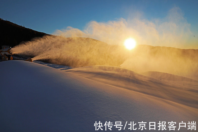 陈刚|冬奥小城崇礼各雪场开始造雪，预计下月初开滑