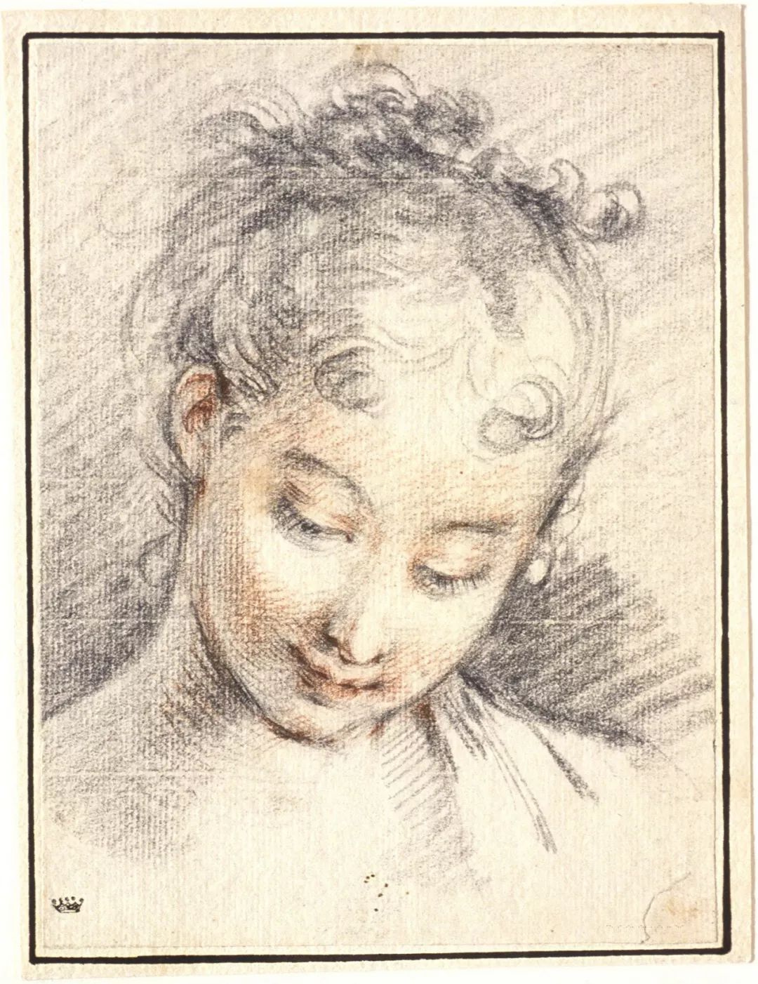 布歇@欧洲艺术家洛可可派代表弗朗索瓦·布歇素描作品欣赏