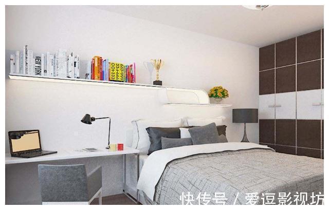 办公桌|卧室床头柜扔掉,改成这4种设计,发现卧室也能如此惊艳,学起来