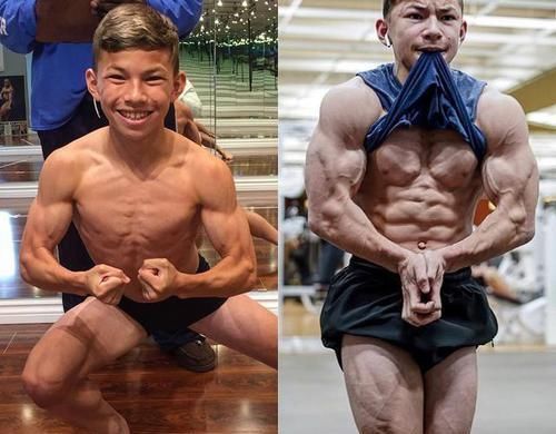 回事|他健身4年,17岁就练出了强壮肌肉,身高只有160cm,怎么回事?