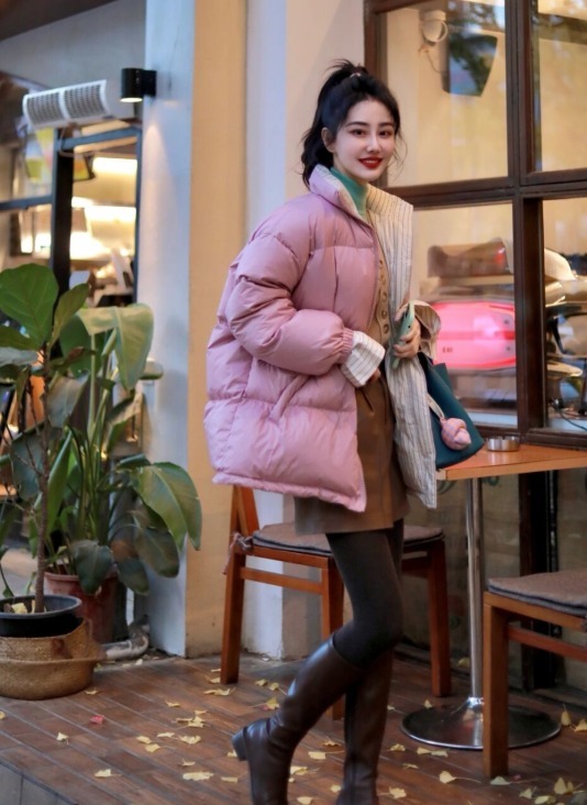 皮裤 羽绒服中用不中看?瞧潮人的个性穿搭,时髦又保暖,冬天穿正好!