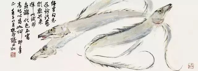 华新罗&张大壮：人淡如菊，以“没骨法”画虾，自创一格