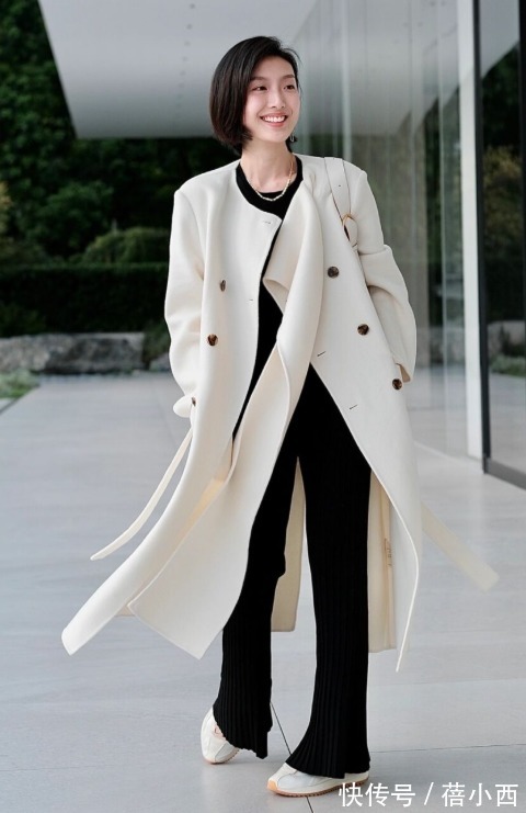 小姐姐 奔三奔四的女人,建议多穿“大衣”,时髦的搭配公式,帮你选好了