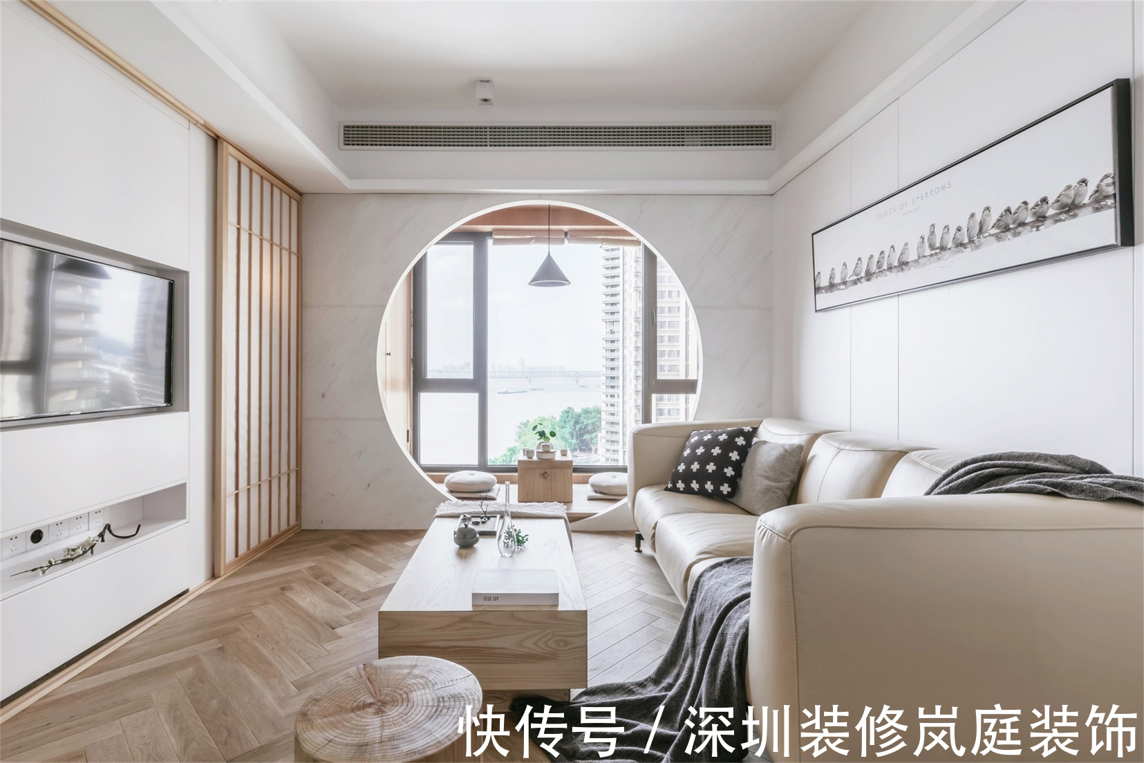 日式|深圳装修:海月花园141㎡日式,巧妙空间布局,99%实用率