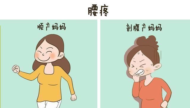 心酸|顺产妈妈和剖腹产妈妈有什么区别五张图一目了然,太心酸