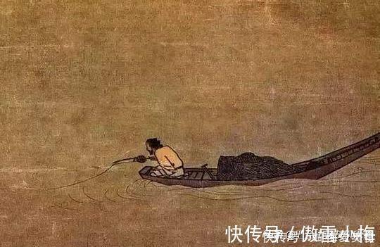 寒江独钓图!千年古画被称“怪画”,画船却不画水!放大10倍,更是发现高科技