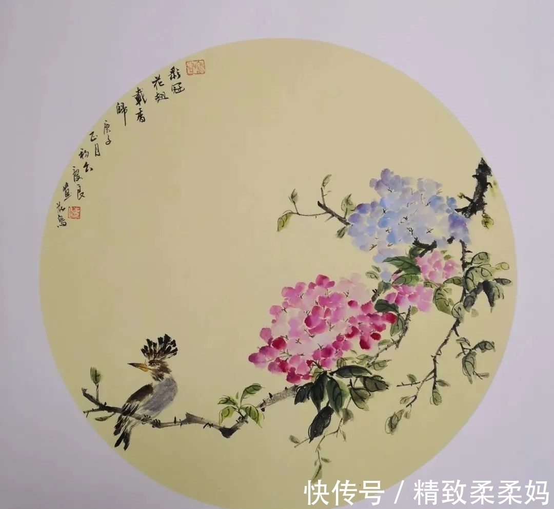 花嗖嗖#蒋庆良画作欣赏2