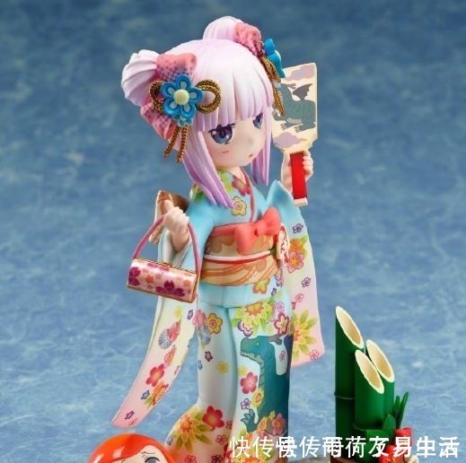 康娜|龙女仆要出康娜和服手办，呆萌的样子太可爱，左下角的才川很搞笑