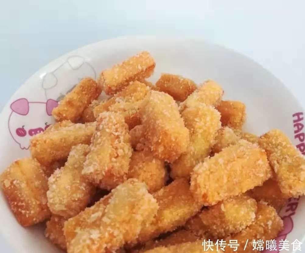 一碗糯米粉,教你做酥脆的小零食,3块钱做一锅,学会不用买了