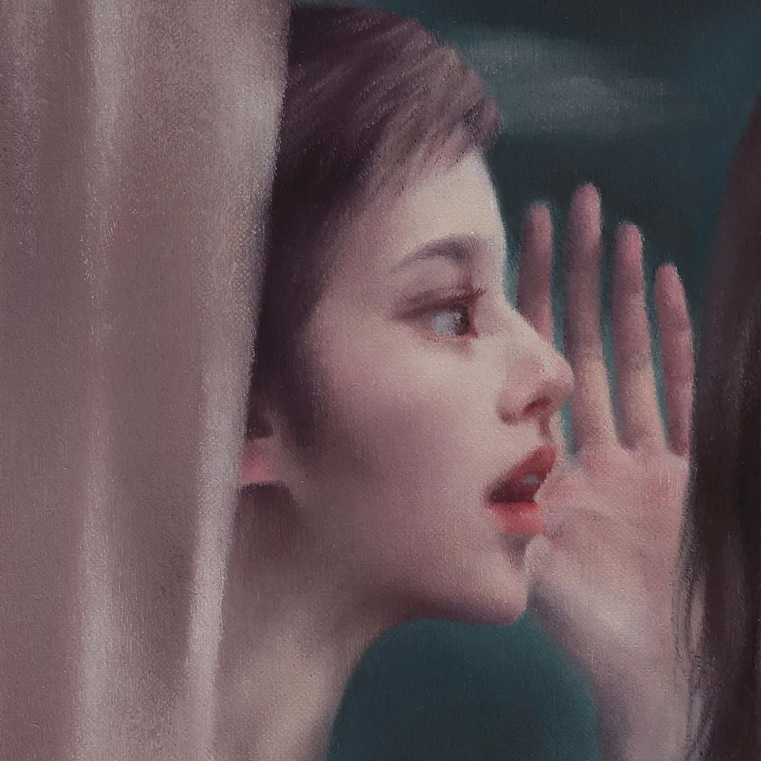 杨超@杨超:人体油画唯美而清雅脱俗,画出了东方女子的纯净与圣洁