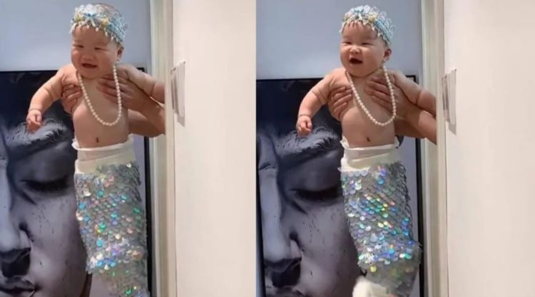 妈妈将6个月孩子放进锅里,用意面和酱料拌了,被斥:不负责任