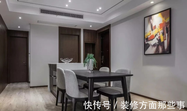 港湾|125平三室改二居室,用现代风设计一个温馨的港湾