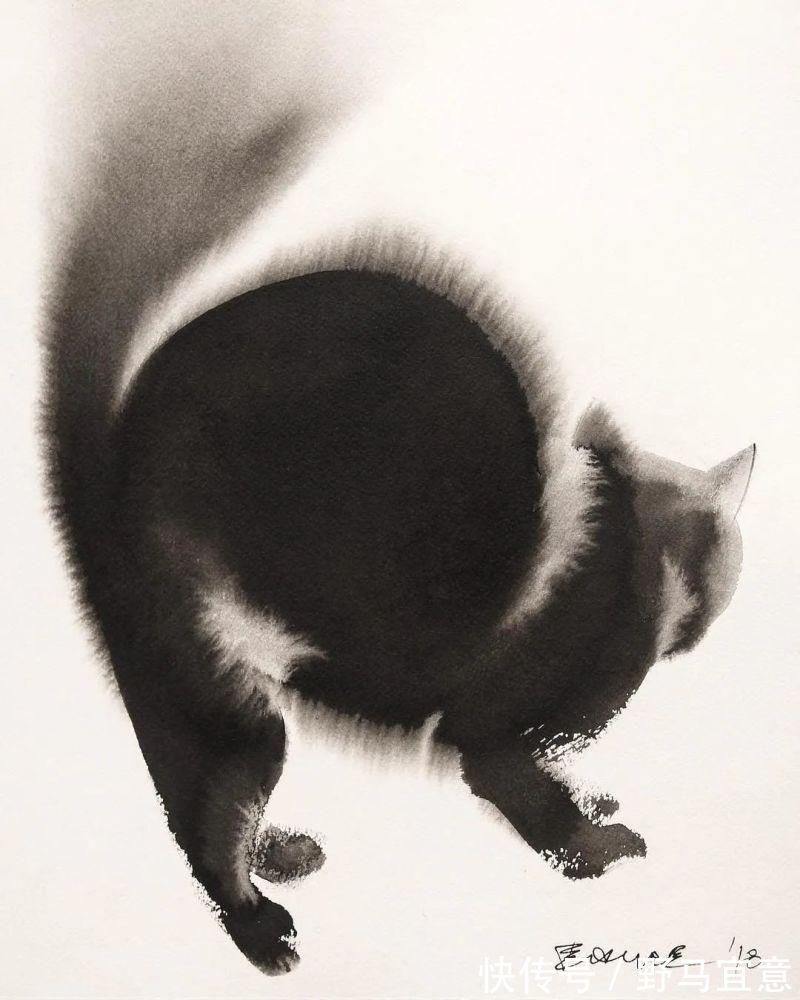 nova$专画“不正经”国画的老外,竟被10万人狂热追捧,看完作品立马佩服不已~