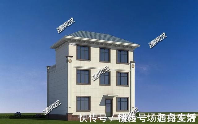 占地102平的欧式别墅，36万建，找你的人不是相亲就是借图纸