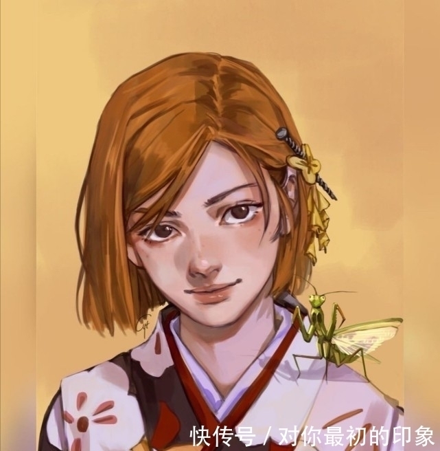 咒术|咒术回战:画师将人物绘制得很细腻,只是野蔷薇的鼻子有点出戏