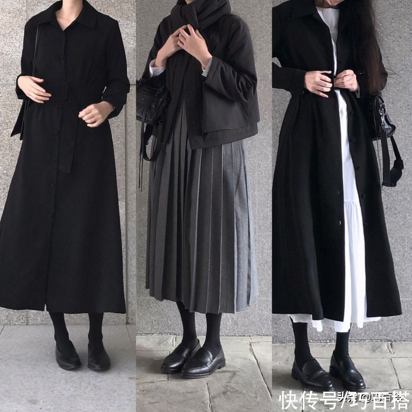 乱穿衣的季节也不要乱跟风，别人穿粉嫩色，你选禁欲冷淡风更惊艳