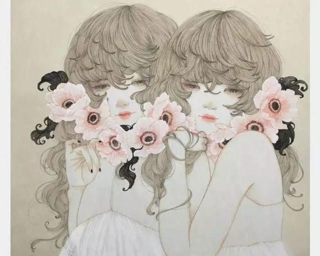 心声&她的铅笔插画,画出每个女孩的心声,美到让人陶醉~