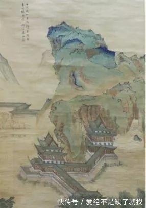 l论清代山水楼阁界画,还看袁江“绿野堂图”