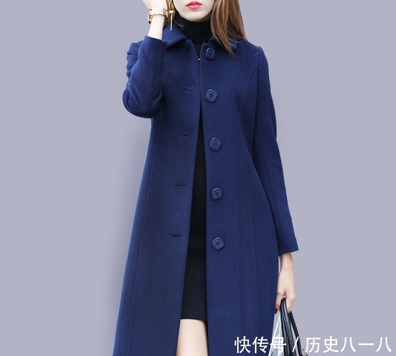 保暖|70后老婆是时髦精,出门穿大衣,时尚百搭又保暖