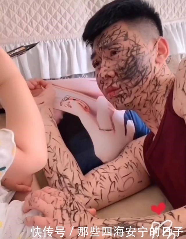 妈妈|爸爸喝醉酒,回家倒头就睡,女儿用一支笔让爸爸长记性,妈妈笑翻