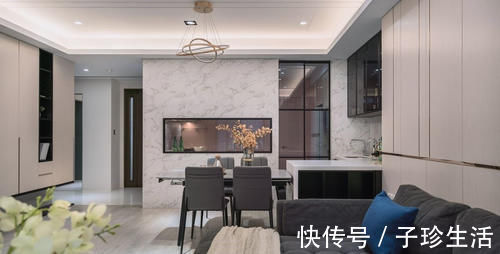 灰阶|一百三十平装修案例丨一层一层剥开你的心，一点一点发现家的美