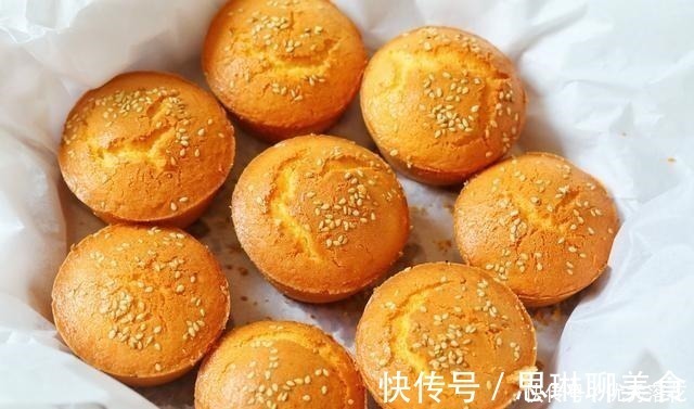 厨师机|自制老式脆皮蛋糕，无需一滴水，学会不用买着吃，健康又放心