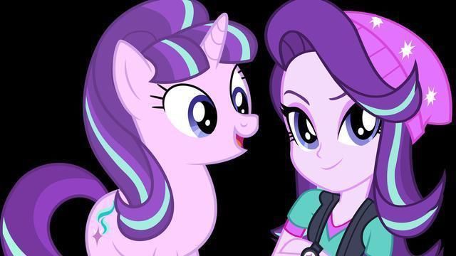 余晖烁烁|小马宝莉彩虹小马变身美少女,正派和反派全都乖巧美丽又可爱