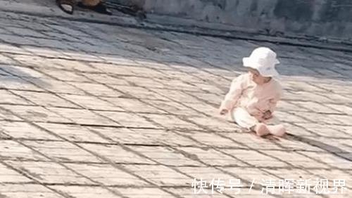 太阳|奶爸带娃在天台“佛系”晒太阳火了,所谓父爱如山,一动不动