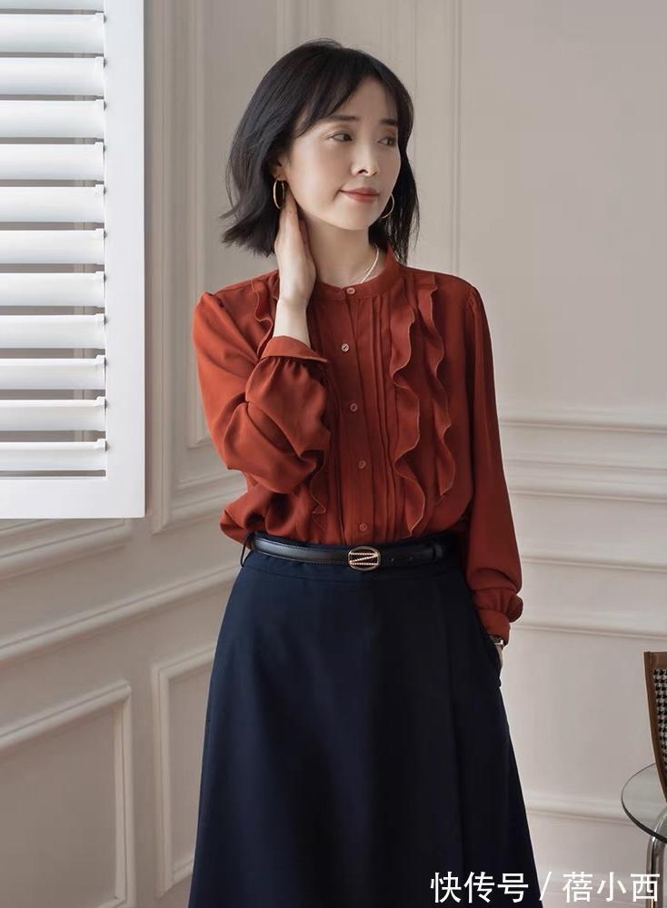 花边 “衬衫”才不会单调,掌握4个实用的选款技巧,比你想象中更时尚