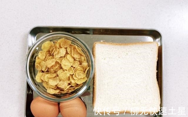 麦片|简单早餐推荐,脆皮吐司。简单又好吃!