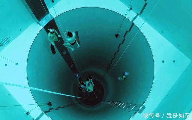 最深的泳池“深不见底”,游一次花费2000元,游客多到爆满!