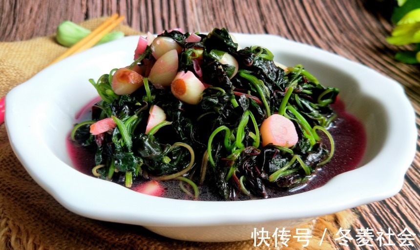 入味|炒苋菜时,牢记“油盐水”3步,口感嫩味道香,还很入味,真好吃
