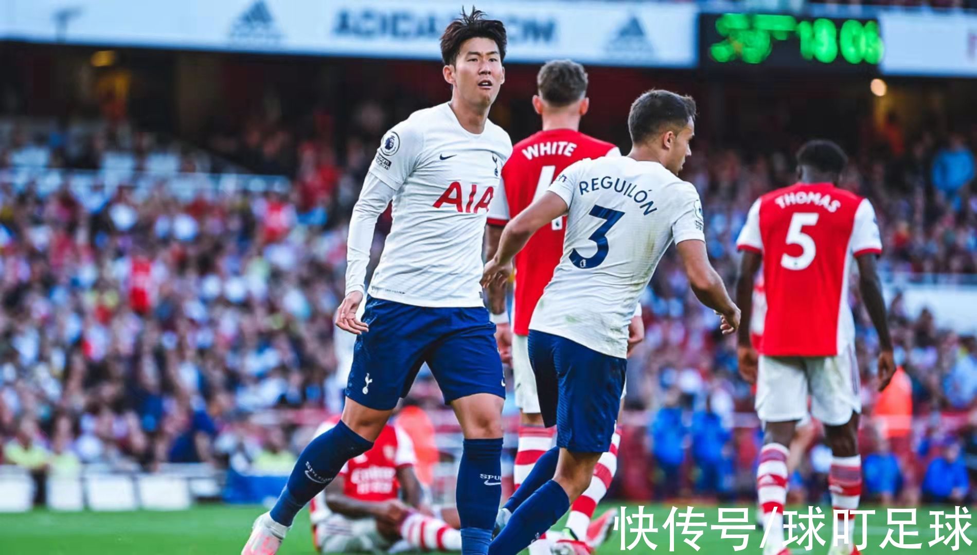 萨卡|泪目3-1！22分钟狂轰3球：英格兰双星闪耀德比，枪手球迷：爷青回